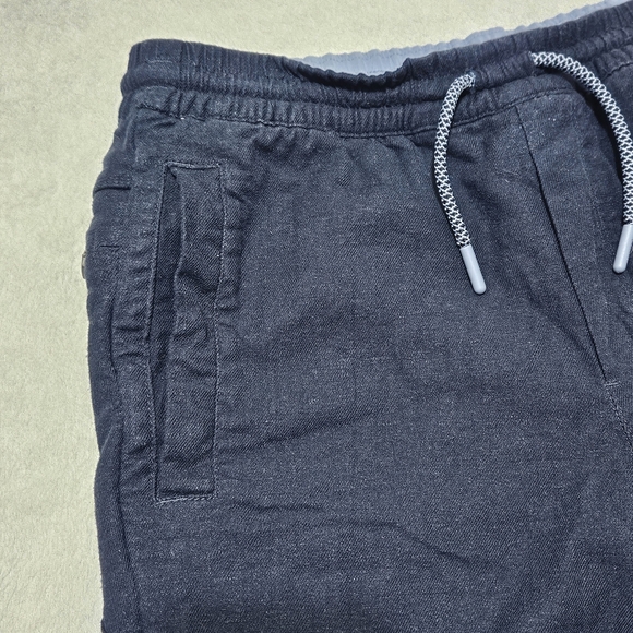 Birddogs Tech Linen Shorts Navy S 7" Inseam Linen Blend - Picture 10 of 13